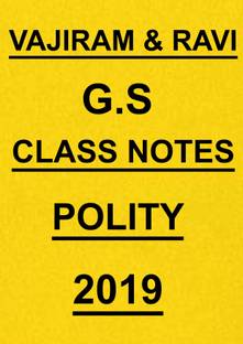 Vajiram & Ravi - Polity [class Notes - 2019] By Abhilash Sir, Gauram Sir, Abhay Sir And Jindal Sir - Latest Material
