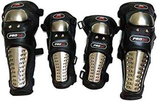 P A Knee Guard, Elbow Guard Free Black