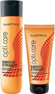 MATRIX Opti Care Smooth Straight Shampoo 350Ml & Conditioner 196G