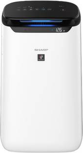 Sharp FP-J60M-W Air Purifier With Digital PM2.5 Real-Time Display, Coverage 520 Sq Ft (White) True HEPA H14 (in EN1822 type) Portable Room Air Purifier
