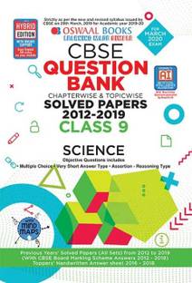 Oswaal Cbse Question Bank Class 9 Science Chapterwise & Topicwise