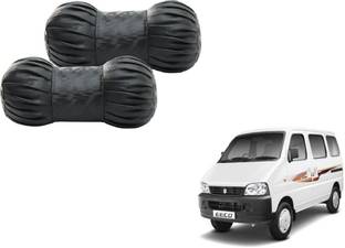 MOCKHE Black Cotton, Leatherite Car Pillow Cushion for Maruti Suzuki