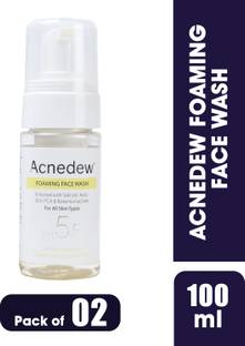 Acnedew Foaming Facewash 100 ml - Pack of 2 Face Wash