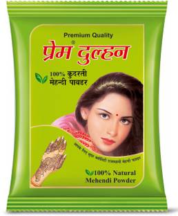 Prem Dulhan 100% Natural Mehendi Powder (1 KG)
