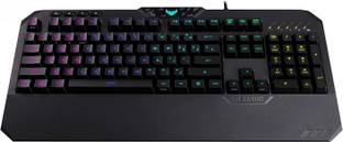 ASUS TUF K5 Wired USB Standard Gaming Keyboard Compatible with Desktop, Laptop, Mac