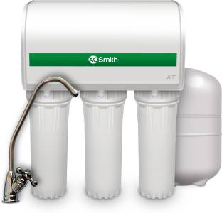AO Smith UTC X5+ 6 L RO Water Purifier RO + Min-Tech (Mineraliser Technology)|6-Stages of Purification| Under the Sink placement| Suitable for all - Borewell, Tanker, Municipality Water