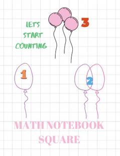 MATH NOTEBOOK SQUARE