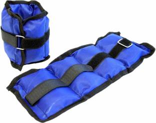 Ps Pilot Wrist/Ankle Weights Home Gym Exercise Weight Bands (2.5 kg Each pc x 2) Blue Ankle & Wrist Weight