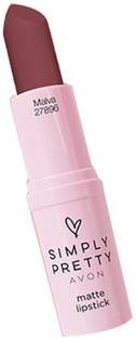 AVON Simply Pretty Matte Lipstick ( Malva)