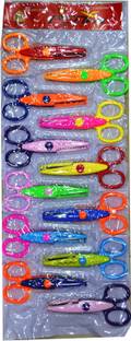 Pin to Pen Fancy Art and Craft Zig Zag Paper Shaper Set Of 12 Scissors