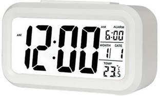 JAMBOREE Digital White Clock