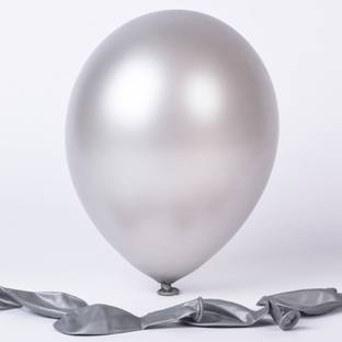 HARDATAR Solid Party Products HD Metallic Finish Balloons for Birthday / Anniversary Party Decoration Balloon