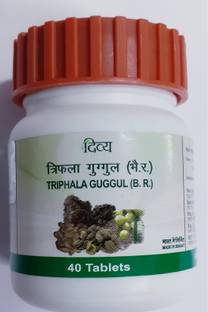 DIVYA Patanjali Triphala Guggul 3pc Capsules