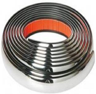 Love Me strip 20 metre Car Side Beading (Silver) Car Beading Roll For Bumper, Grill and Garnish Cover, Window