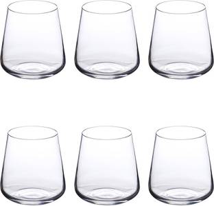 Bohemia Crystal (Pack of 6) Sandra-SS22007 Glass Set Whisky Glass