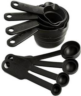 PRAMUKH Black Measuring Cup Set