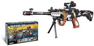 Eclet Machine Gun Toy with light and sound for kids Guns & Darts