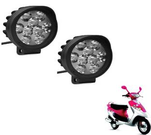 MOCKHE LED Fog Light for TVS Scooty Pep Plus
