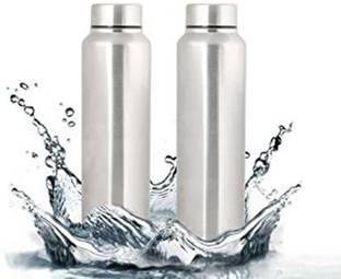 KUBER INDUSTRIES 1000 ml Steel Bottle