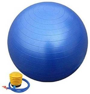 Statusbright Anti-Burst Weighted Gym Ball (65 cm to 85 cm) with Foot Pump, Exercise Ball Gym Ball