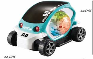 SALEOFF Musical 09 Future Car BUMP ‘N’ GO Toy With 360 Degree Rotation & 4D Lights104