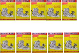 PANTHERZ Rat and Mouse Trap | Rat Glue | Set of 10 Live Trap