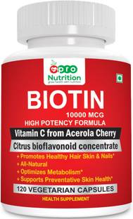 PRONUTRITION Biotin 10000 MCG High Potency Formula with Vitamin