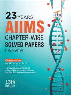 23 years AIIMS Chapter-wise Solved Papers (1997-2019) 13th Edition