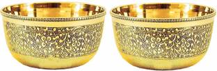 M&V CRAFT PURE Brass Vegetable Bowl CP0007-BEB