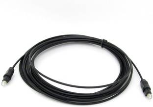 Tobo Digital Coax Audio Cable 1 m Digital Optical Audio Toslink Cable, SPDIF Digital Audio Wire.(5 Meters)