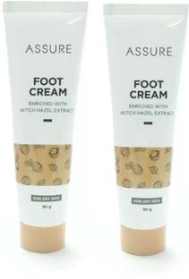 ASSURE Foot cream enriched with witch hazel extract (for dry skin)