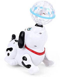 VK EMPORIUM Dancing Dog with Music Flashing Lights
