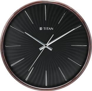 Titan Analog 32.5 cm X 32.5 cm Wall Clock