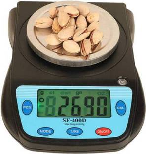 D-DEVOX SF-400D-078 Weighing Scale (Black) Weighing Scale