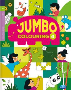 Jumbo Colouring Book 4