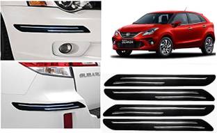 Auto Kite Plastic, Silver Plated Car Bumper Guard