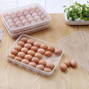 varahry Plastic Egg Container  - 800 ml