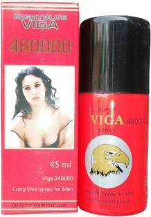 Riya Touch Super Viga Spray 480000 Desensitizing Body Spray  -  For Men