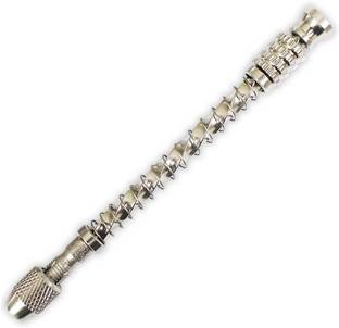 Scorpion Nickelled Mini Drill With Spring Spiral Hand Drill Spring Manual Wire Twisting Drilling Jewelry Watch Repair