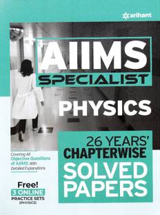 26 Years' Chapterwise Solved Papers AIIMS Specialist PHYSICS