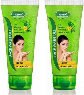 Sunny Herbals  Gel - 100g - (Pack of 2) Face Wash