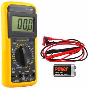 Unity Dt9205a Digital Multimeter / Big Size Foidable Screen DT-9205A Digital Multimeter with Auto Power Shut Down Non-magnetic Electronic Level