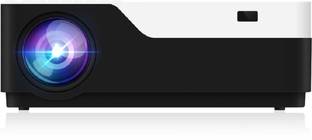 AUNVIVIBRIGHT M18 Android 6.0 Smart Projector 1080P FULL HD Home Theater Video Projector 5500 Lumens 5500 lm LCD Corded Portable Projector