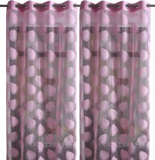 Waco creation 214 cm (7 ft) Polyester Door Curtain (Pack Of 2)
