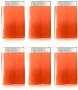 BOROSIL (Pack of 6) Vision Glass 295 ML Glass Water/Juice Glass