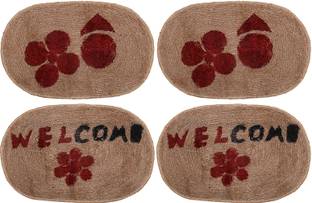 KUBER INDUSTRIES Cotton Door Mat