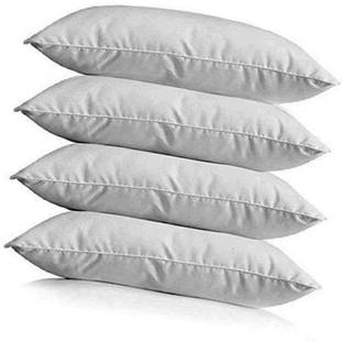 Changers Polyester Fibre Solid Sleeping Pillow Pack of 4