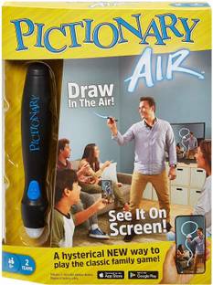 mattel GAMES PICTIONARY AIR, Design New Party & Fun Board Game