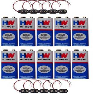Inditrust 10 Pc 9 VOLT HW  Battery