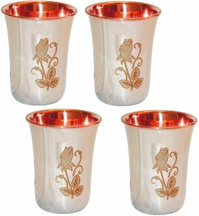 M&V CRAFT PURE (Pack of 4) CP0035-LAG Glass Set Water/Juice Glass